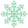 Snowflake Green
